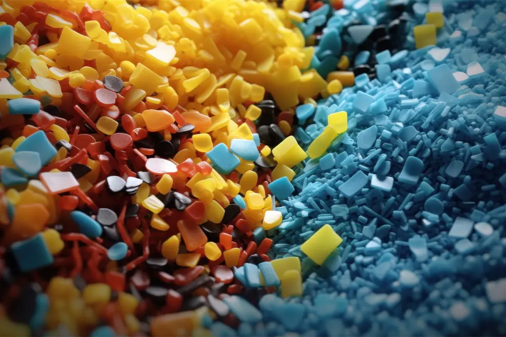 Herstellung von Rezyklat Kunststoff